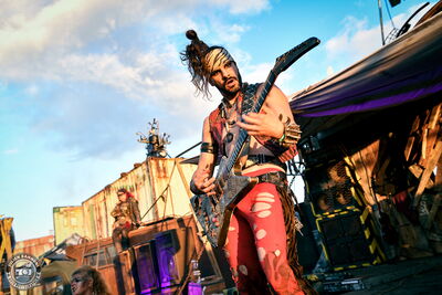 Megabosch play at Wasteland Warriors camp at Wacken Open Air 2025