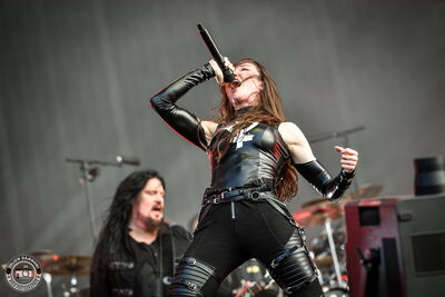 Arch Enemy performing Melodic Death Metal at Wacken Open Air 2026