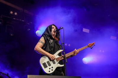 Midnight Odyssey, projet australien de Black Metal atmosphérique, en concert au Hellfest 2026 à Clisson.