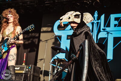 Death costume for Castle Rat's performance at Wacken Open Air 2026.