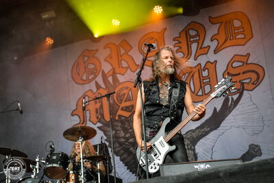Grand Magus performing Swedish heavy metal at Wacken Open Air 2026