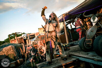 Megabosch play at Wasteland Warriors camp at Wacken Open Air 2025