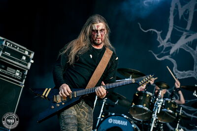 Moosorrow play on stage at Wacken Open Air 2025