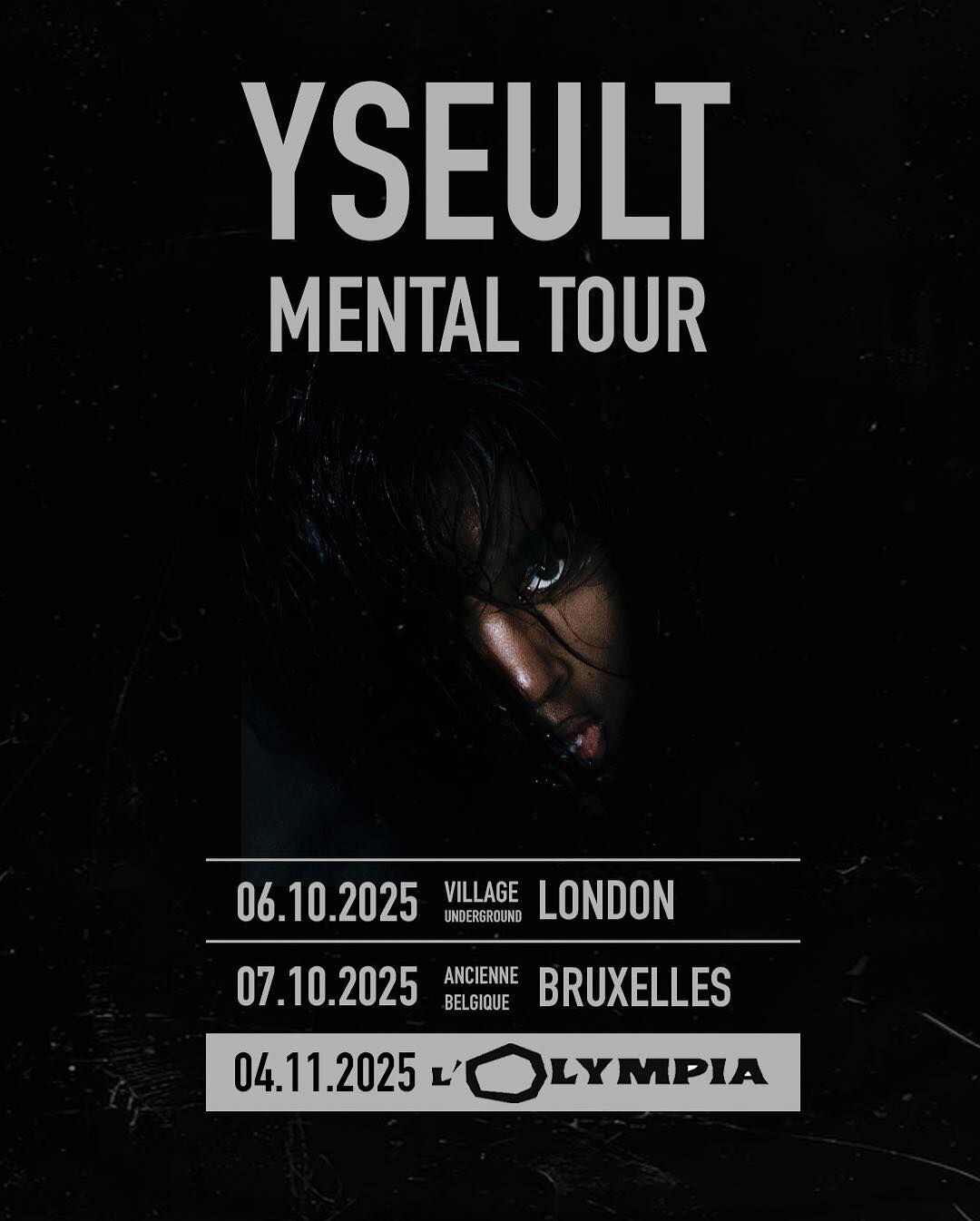 Yseult en concert sur la scène mythique de l'Olympia à Paris