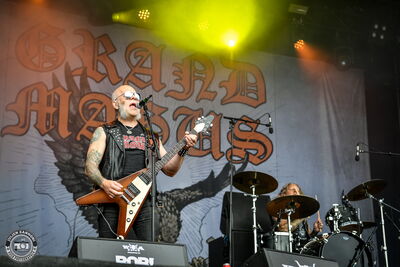 Grand Magus on stage during their set at Wacken Open Air 2026