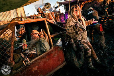 Wasteland Warriors camp at Wacken Open Air 2025