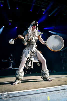 Eihwar play on stage at Wacken Open Air 2025