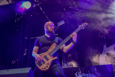 Obscura, groupe allemand de Death Metal technique, en concert au Hellfest 2026 à Clisson.