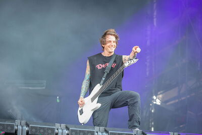 We Came As Romans se produit sur scène au Hellfest 2026 à Clisson, jeudi 18 juin.