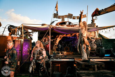 Megabosch play at Wasteland Warriors camp at Wacken Open Air 2025