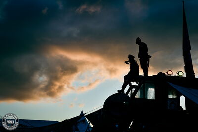 Wasteland Warriors camp at Wacken Open Air 2025