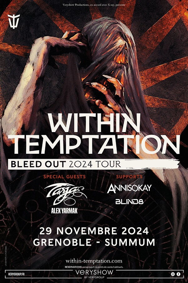 Within Temptation à Grenoble le 29 novembre !