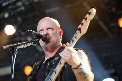 Einherjer, groupe norvégien de Metal viking, en concert au Hellfest 2026 à Clisson.