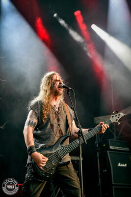 Moosorrow play on stage at Wacken Open Air 2025
