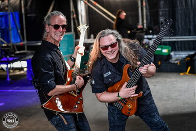 Skyline backstage photo on the Wacken Open Air mainstage in 2026.