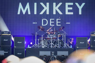 Mikkey Dee & Friends en concert au Hellfest 2026 à Clisson.
