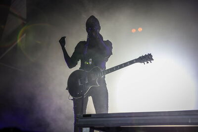 Le groupe Gaerea sur scène lors du Hellfest 2026, samedi 20 juin.