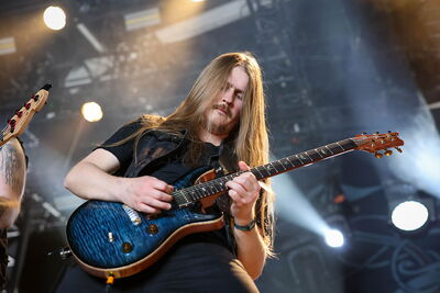 Einherjer en concert au Hellfest 2026 à Clisson.