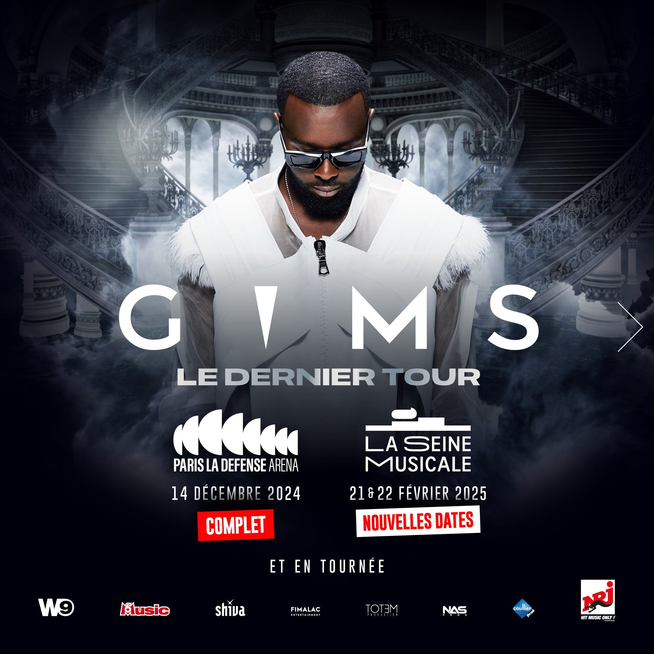 Gims en concert : une explosion musicale à ne pas manquer
