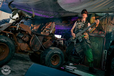 Megabosch play at Wasteland Warriors camp at Wacken Open Air 2025
