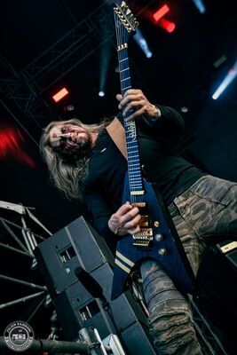 Moosorrow play on stage at Wacken Open Air 2025