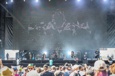 Uravena en concert au Hellfest 2026 à Clisson.