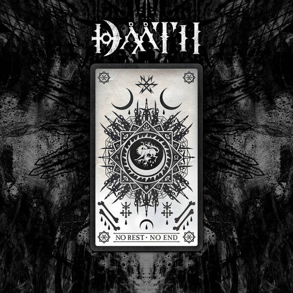 Visuel du single "No Rest No End" du groupe Daath