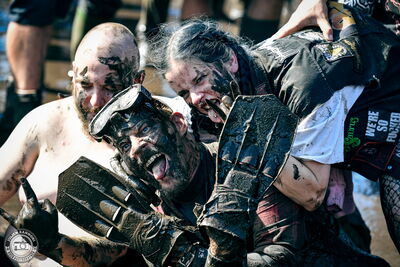 People in the mud Wacken Open Air 2025