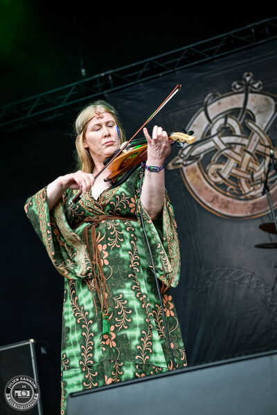 Cruachan on stage during their Celtic folk metal set at Wacken Open Air 2026