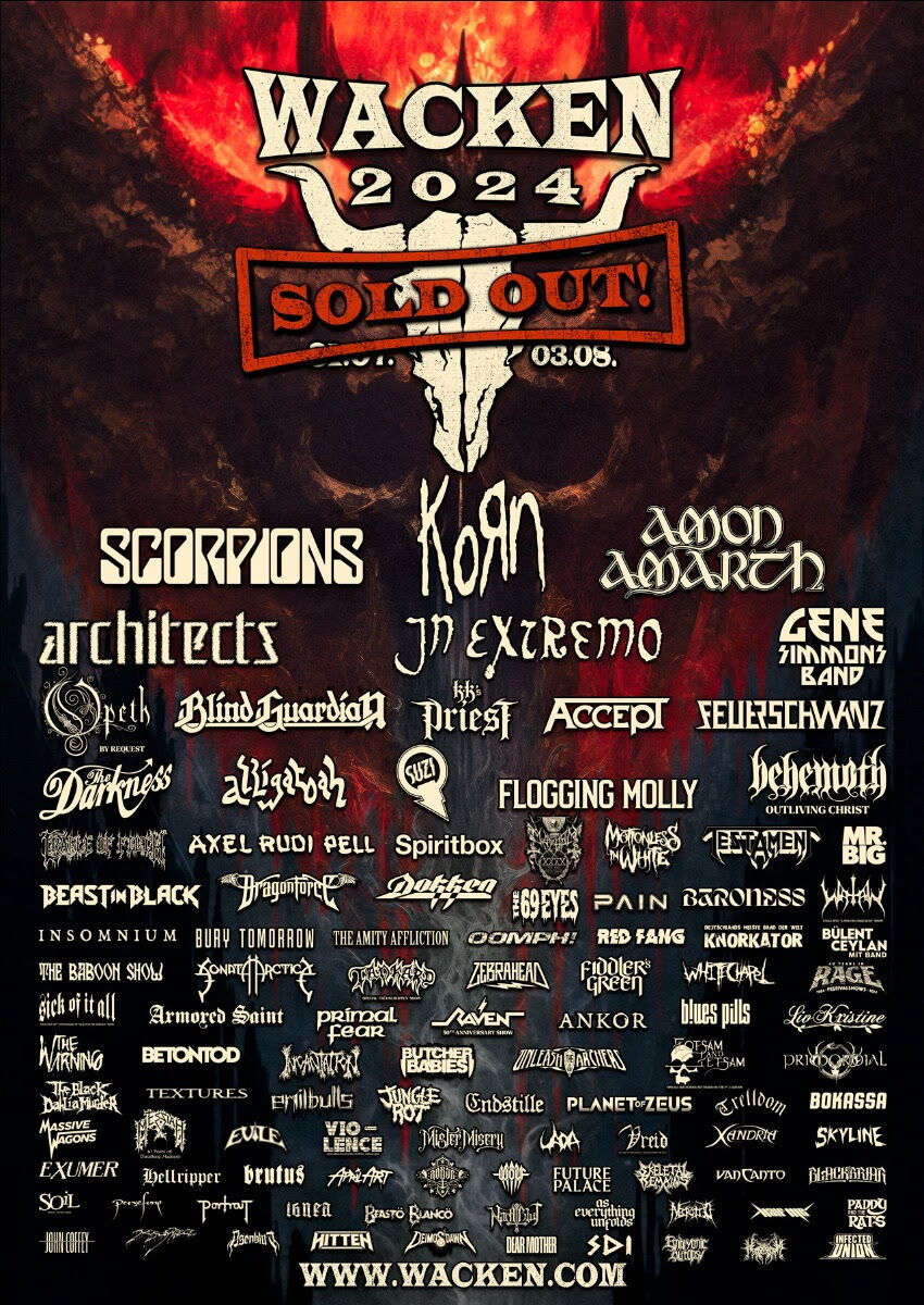Le WACKEN OPEN AIR élargit sa programmation