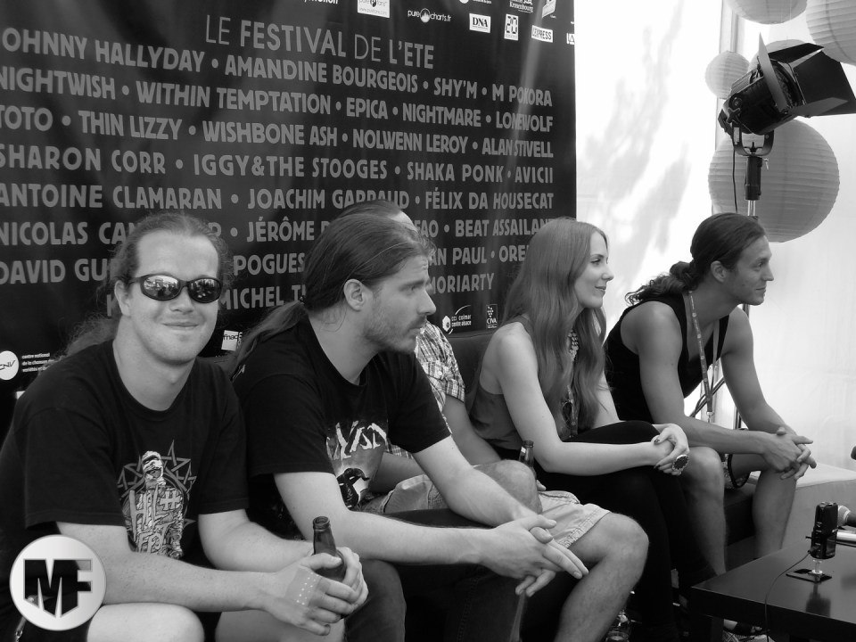 Epica à la Foire aux Vins de Colmar en 2012
