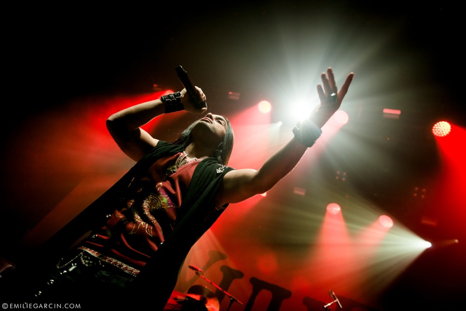 Myrath sur scène à Marseille, en 2017