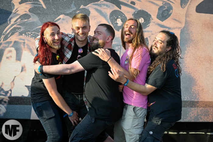 Stengah en backstage au Hellfest 2022